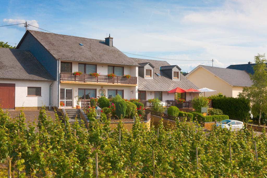 Pension Und Weingut Moselblick Brauneberg Exterior foto
